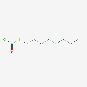molecular formula C9H17ClOS B078882 S-辛基氯代硫代甲酸酯 CAS No. 13889-96-8