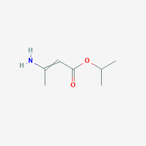 molecular formula C7H13NO2 B7888378 Isopropyl 3-aminocrotonate 