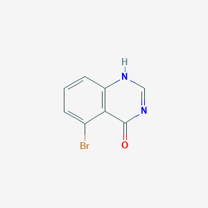 molecular formula C8H5BrN2O B7888409 5-bromo-1H-quinazolin-4-one 
