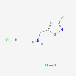 (3-Methylisoxazol-5-yl)methanaminedihydrochloride