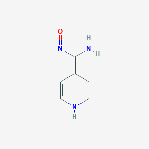 molecular formula C6H7N3O B7888456 nitroso(1H-pyridin-4-ylidene)methanamine 