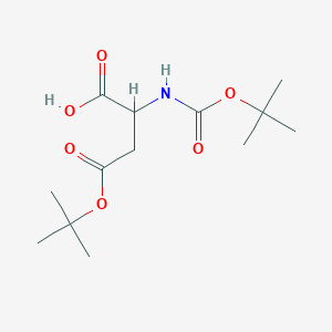 (S)-4-(tert-Butoxy)-2-((tert-butoxycarbonyl)amino)-4-oxobutanoic acid