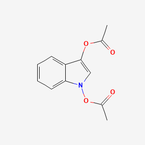 1H-Indole-1,3-diyl diacetate