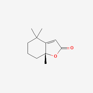 molecular formula C11H16O2 B7888491 Dihydroactinidiolide 