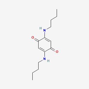 2,5-Bis(butylamino)cyclohexa-2,5-diene-1,4-dione