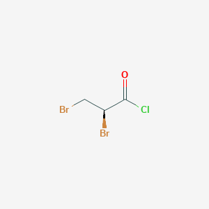 (2R)-2,3-dibromopropanoyl chloride