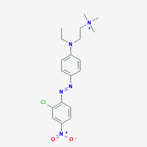 molecular formula C19H25ClN5O2+ B078886 ASTRAZONE RED CAS No. 14097-03-1