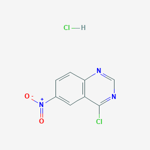 B7888612 4-Chloro-6-nitroquinazoline hydrochloride CAS No. 220488-24-4