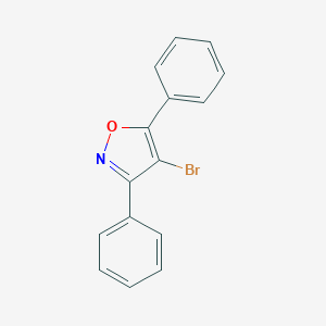 molecular formula C15H10BrNO B078888 4-Bromo-3,5-diphenylisoxazole CAS No. 10557-78-5
