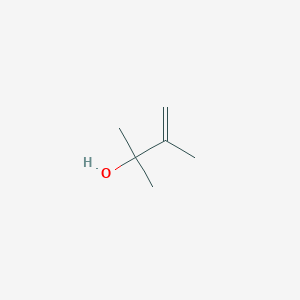 molecular formula C6H12O B078889 2,3-Dimethyl-3-buten-2-ol CAS No. 10473-13-9