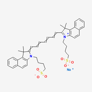 molecular formula C43H47N2NaO6S2 B7888913 indocyanine green 