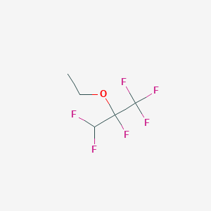 molecular formula C5H6F6O B7888917 2-Ethoxy-1,1,1,2,3,3-hexafluoropropane 