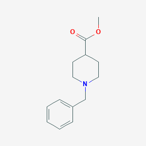 molecular formula C14H19NO2 B078890 Methyl 1-benzylpiperidine-4-carboxylate CAS No. 10315-06-7