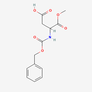 3-{[(Benzyloxy)carbonyl]amino}-4-methoxy-4-oxobutanoic acid