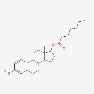 3-Hydroxyestra-1,3,5(10)-trien-17-yl heptanoate