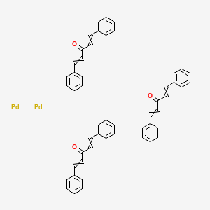 molecular formula C51H42O3Pd2 B7889059 Tris(dibenzylideneacetone) dipalladium(0) 