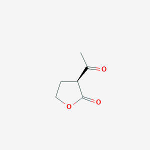 (3S)-3-ethanoyloxolan-2-one