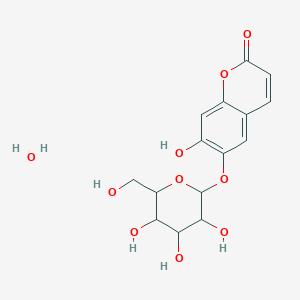 molecular formula C15H18O10 B7889083 Esculin sesquihydrate 
