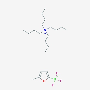 molecular formula C21H41BF3NO B7889175 Tetrabutylammonium 5-methylfuran-2-trifluoroborate 