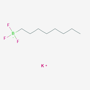 molecular formula C8H17BF3K B7889232 potassium;trifluoro(octyl)boranuide 