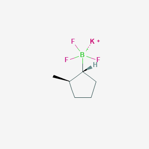 molecular formula C6H11BF3K B7889238 Potassium trans-2-methylcyclopentyltrifluoroborate 