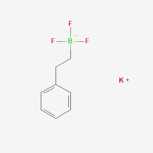 molecular formula C8H9BF3K B7889241 potassium;trifluoro(2-phenylethyl)boranuide 