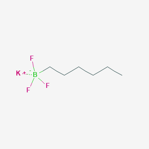 molecular formula C6H13BF3K B7889246 Potassium hexyltrifluoroborate 
