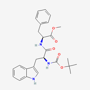 molecular formula C26H31N3O5 B7889863 Boc-trp-phe-ome 