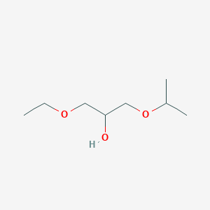 molecular formula C8H18O3 B078899 2-Propanol, 1-ethoxy-3-isopropoxy- CAS No. 13021-50-6