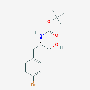 molecular formula C14H20BrNO3 B7889956 Boc-L-4-Bromophenylalaninol 