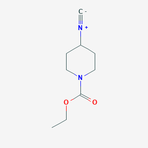 molecular formula C9H14N2O2 B7890148 Ethyl 4-isocyanopiperidine-1-carboxylate 