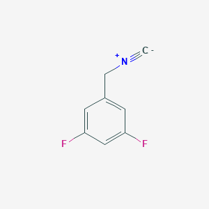 molecular formula C8H5F2N B7890168 1,3-difluoro-5-(isocyanomethyl)benzene 
