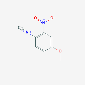 molecular formula C8H6N2O3 B7890201 1-Isocyano-4-methoxy-2-nitrobenzene 