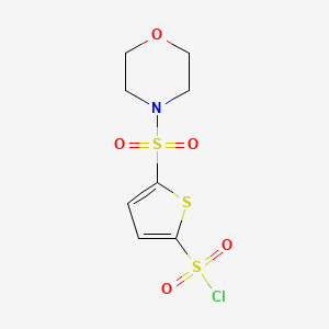 5-(Morpholine-4-sulfonyl)thiophene-2-sulfonyl chloride
