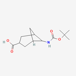 6-{[(Tert-butoxy)carbonyl]amino}bicyclo[3.1.1]heptane-3-carboxylic acid