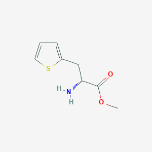 molecular formula C8H11NO2S B7890668 methyl (2R)-2-amino-3-(thiophen-2-yl)propanoate 