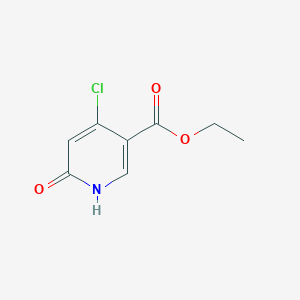 molecular formula C8H8ClNO3 B7890958 Ethyl 4-chloro-6-oxo-1,6-dihydropyridine-3-carboxylate 
