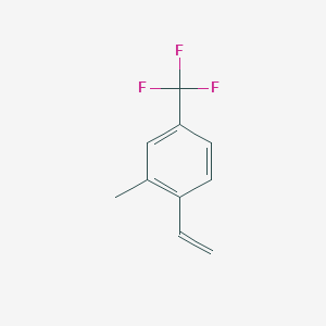 1-Ethenyl-2-methyl-4-(trifluoromethyl)benzene