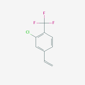 2-Chloro-4-ethenyl-1-(trifluoromethyl)benzene