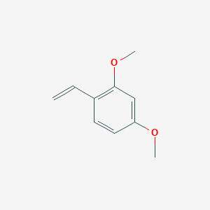 molecular formula C10H12O2 B7891374 1-Ethenyl-2,4-dimethoxybenzene 