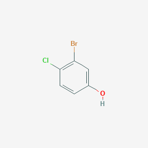 molecular formula C6H4BrClO B078916 3-Bromo-4-chlorophenol CAS No. 13659-24-0