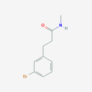 molecular formula C10H12BrNO B7891646 3-(3-bromophenyl)-N-methylpropanamide 