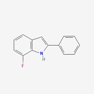7-fluoro-2-phenyl-1H-indole