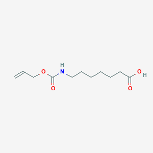 7-(Allyloxycarbonylamino)heptanoic acid