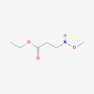 Ethyl 3-(methoxyamino)propanoate