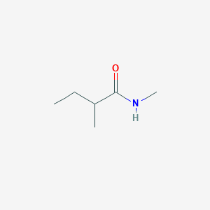 molecular formula C6H13NO B7891930 N,2-dimethylbutanamide CAS No. 21458-37-7