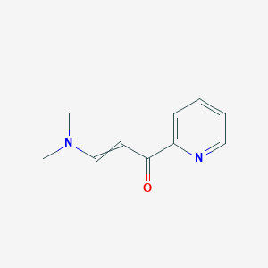 molecular formula C10H12N2O B7891965 3-(Dimethylamino)-1-(pyridin-2-yl)prop-2-en-1-one 