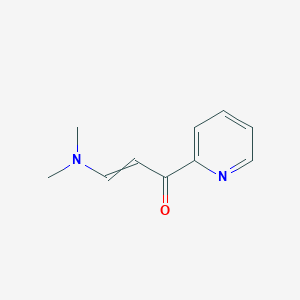 molecular formula C10H12N2O B7891965 1-(2-Pyridyl)-3-dimethylamino-2-propen-1-one 