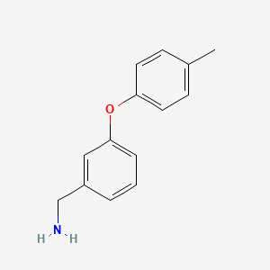 (3-(p-Tolyloxy)phenyl)methanamine