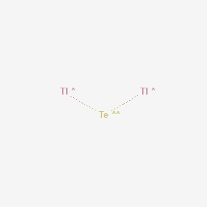 molecular formula TeTl2 B078920 Thallium telluride CAS No. 12040-13-0